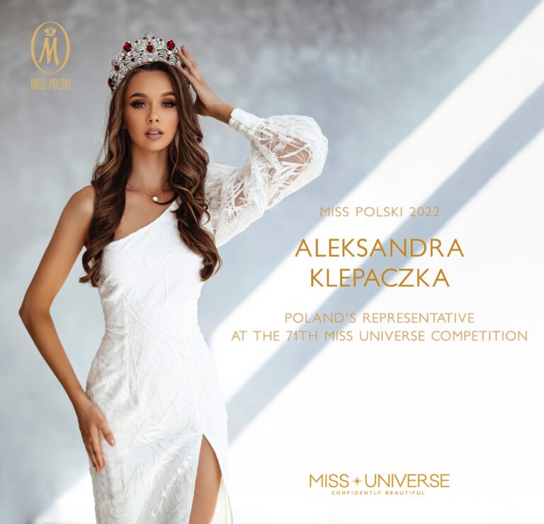 ALEKSANDRA KLEPACZKA – MISS UNIVERSE POLAND 2022!