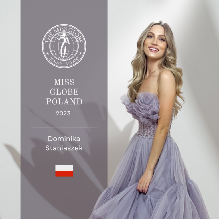 Dominika Staniaszek – Miss Globe Poland 2023!